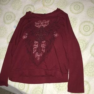 ❗️Free Kisses red sweatshirt❗️